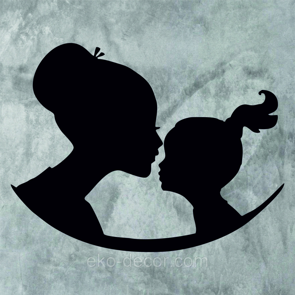 Декоративное настенное Панно «Мать и дитя», Декор на стену 90*68 см, Черный Киев - изображение 7