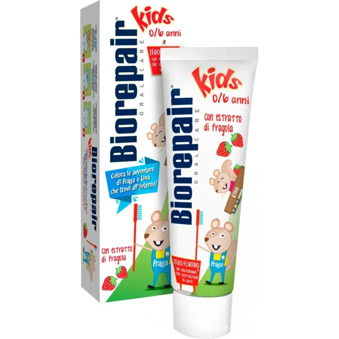 Зубная паста Biorepair Kids «Веселый мышонок» 50 мл Львов - изображение 1