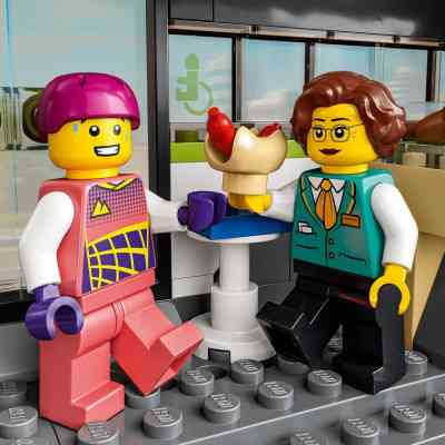 Конструктор LEGO City Trains Пасажирський потяг-експрес (60337) Вінниця