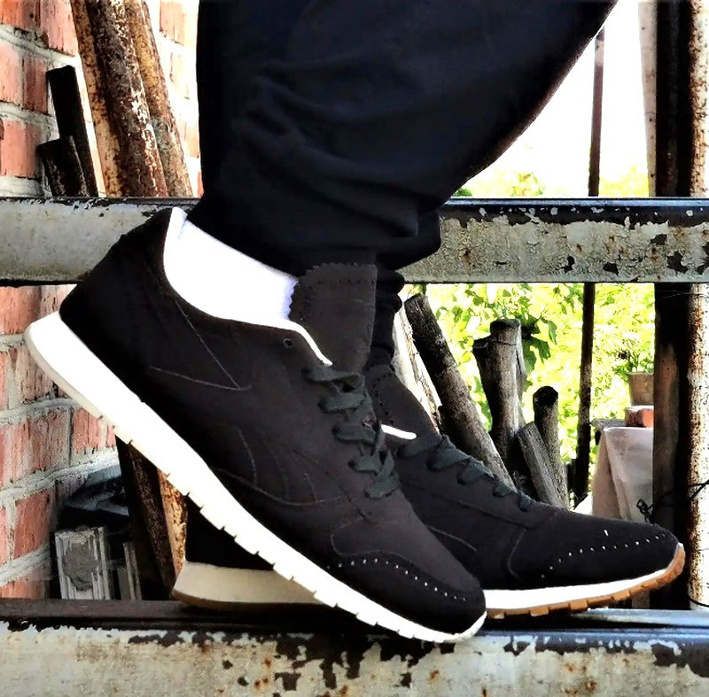 Чоловічі Кросівки Reebok Classic Коричневі Рибок Нубук (розміри: 41,42,43,44,45) Дніпро - фото 2