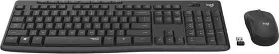 Комплект (клавіатура, миша) бездротовий Logitech MK295 Combo Black USB (920-009800) Чорний Харків