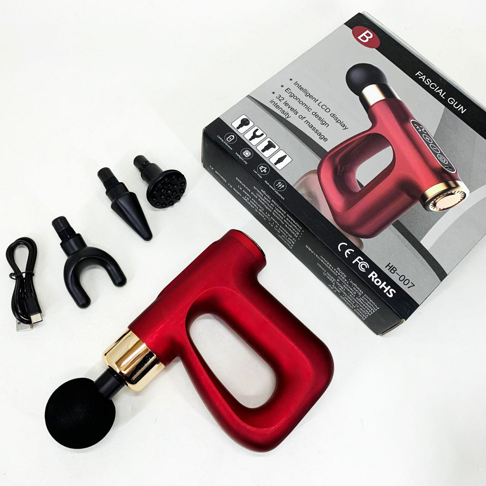 Масажер від мережі з різними насадками HB-007, Масажер для релаксації та усунення напруги WM-88 Івано-Франківськ - фото 9