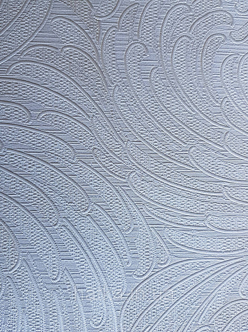 Обои метровые виниловые на флизелине Grandeco Poeme геометрия абстракция мазки веер молочные с блеском Киев - изображение 3