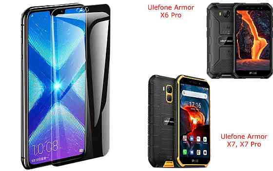 Захисне скло NeoGlass для Ulefone Armor X6 Pro, X7, X7 Pro – надпрозоре та стійке Київ