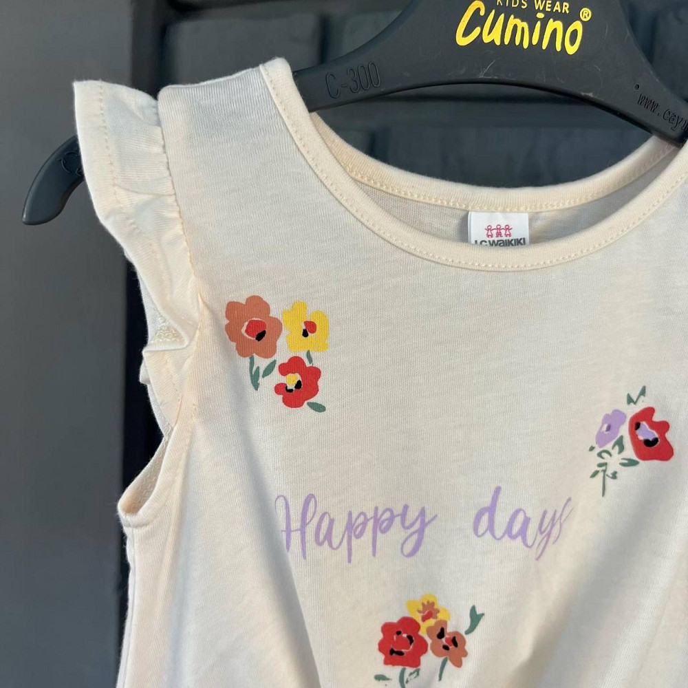 Дитяча Футболка для дівчаток LC Waikiki 12-18міс (80-86sм) Київ - фото 2