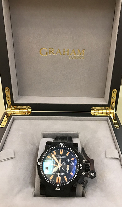 Часы GRAHEM морской хронограф. Киев - изображение 5