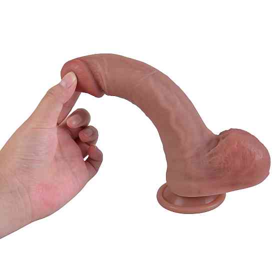 Фалоімітатор - Erospace Natural Play Silicone Dildo D1, 21 см Sex Aura Київ