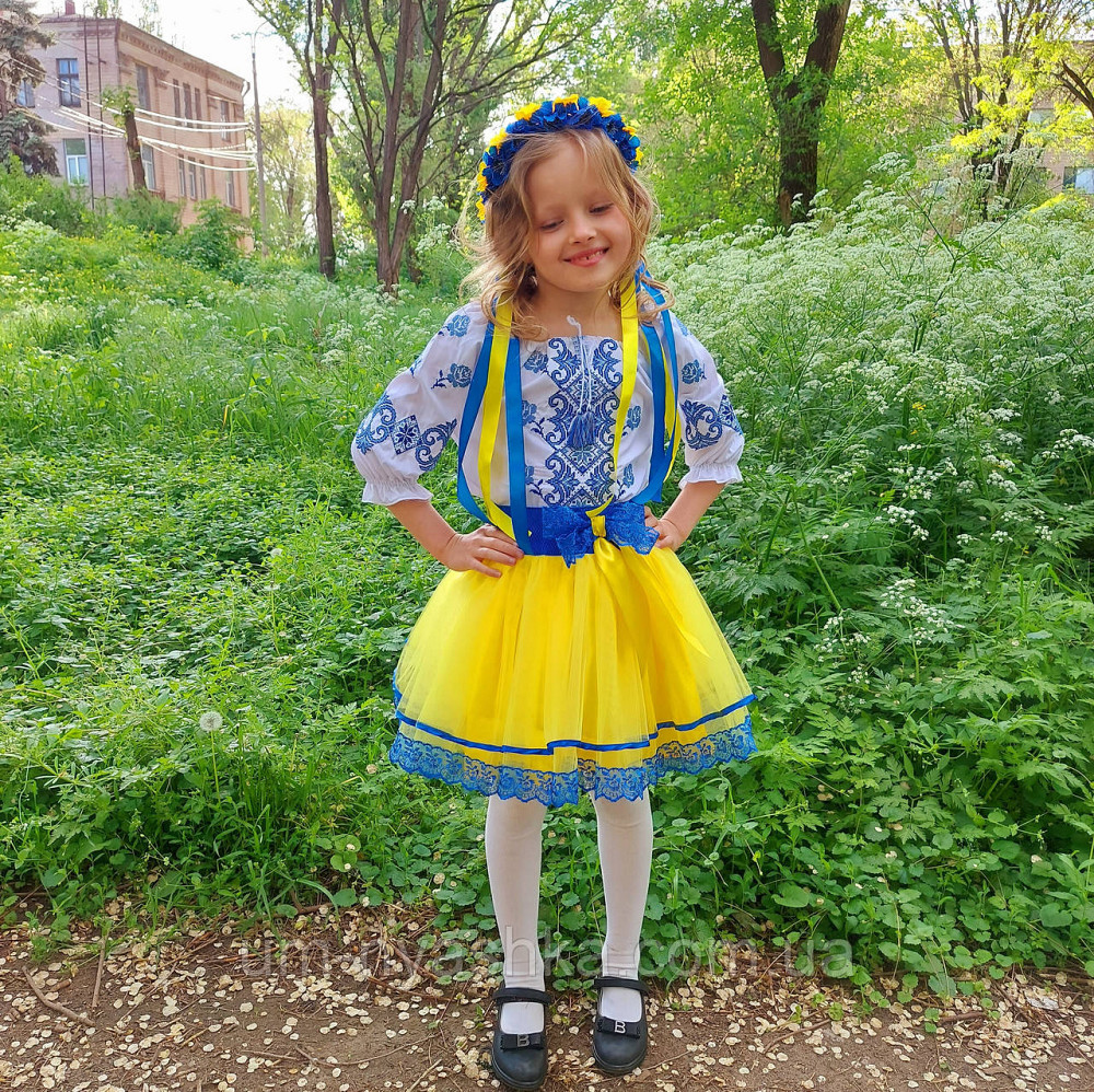 Ніжна блузка з вишивкою "Марічка" 104-116 Кривий Ріг - фото 2