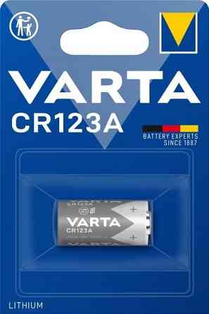Батарейка Varta CR123 / 3V/ 1шт. на блистере Днепр