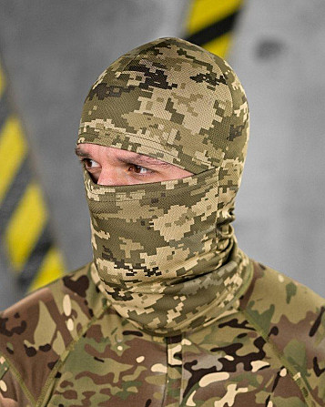 Летняя балаклава coolmax пиксель ВР7253 Киев - изображение 1