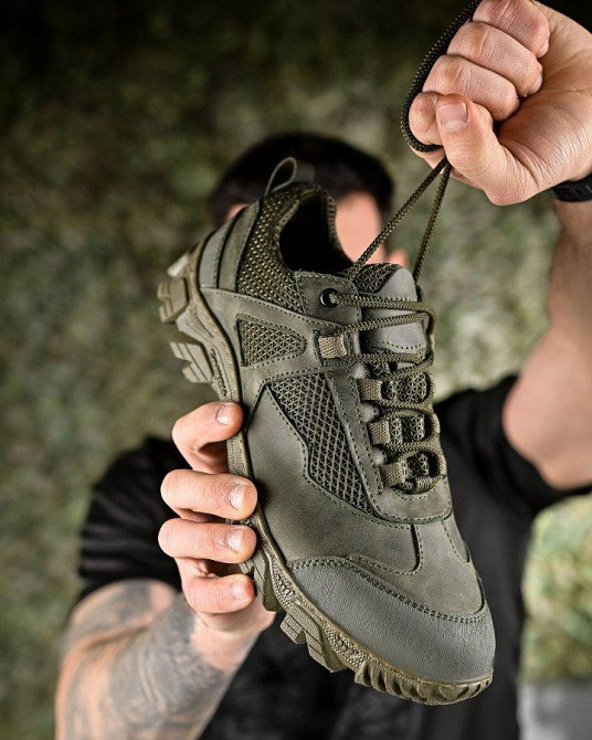 Тактические кроссовки OMEGA сетка олива ДЛ6570 Одесса - изображение 3