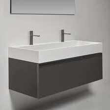 Раковина  antoniolupi GESTOMOOD ścienna, GESTOMOOD126, Zapisz się do newslettera i odbierz voucher na 50zł sz: 126 wys: 13 biały Київ - фото 1