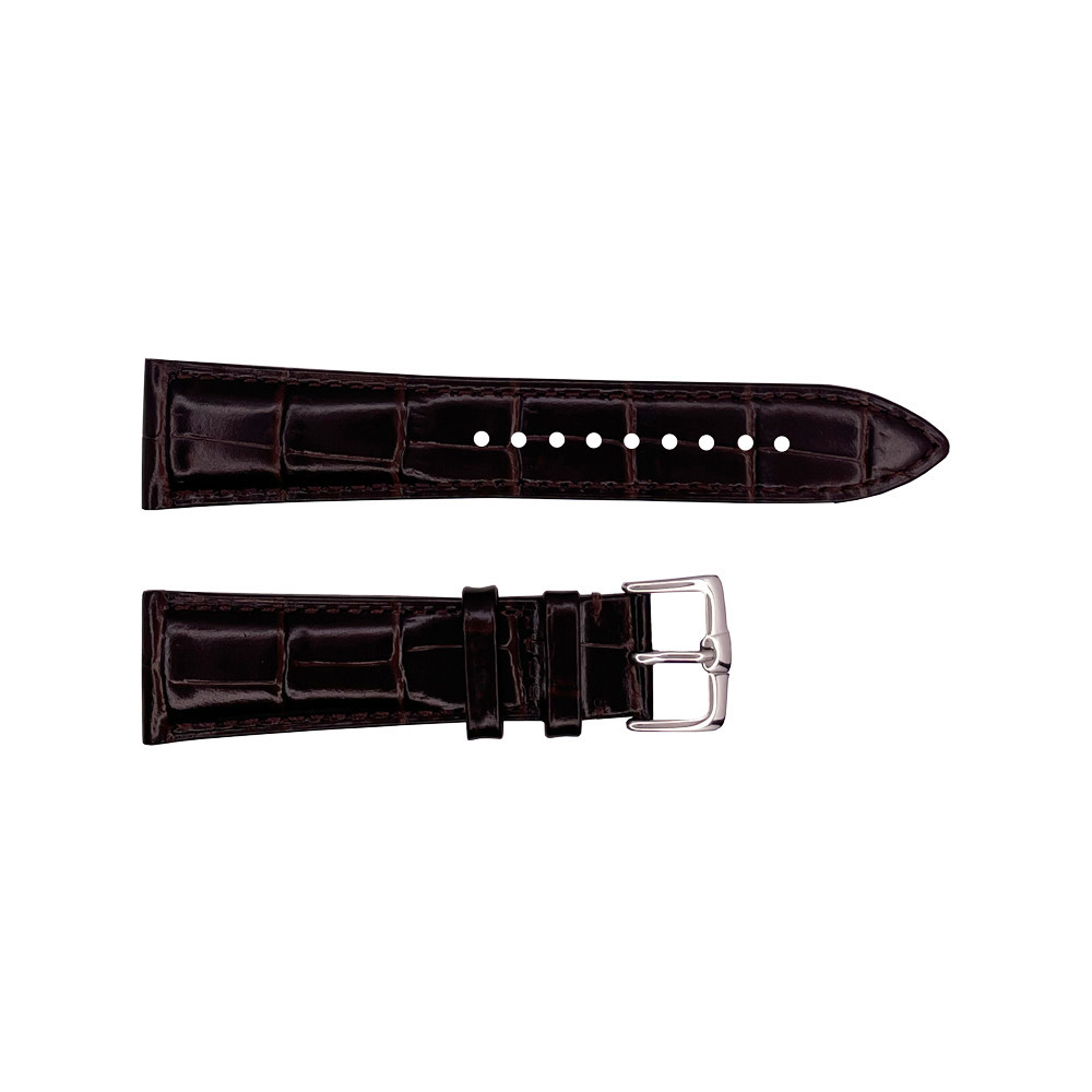 Кожаный ремешок Premium 20х18 мм. Brown SBR Киев - изображение 1