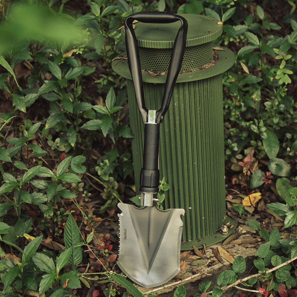 Багатофункціональна складна саперна міні лопата NexTool NE20033 Київ - фото 7