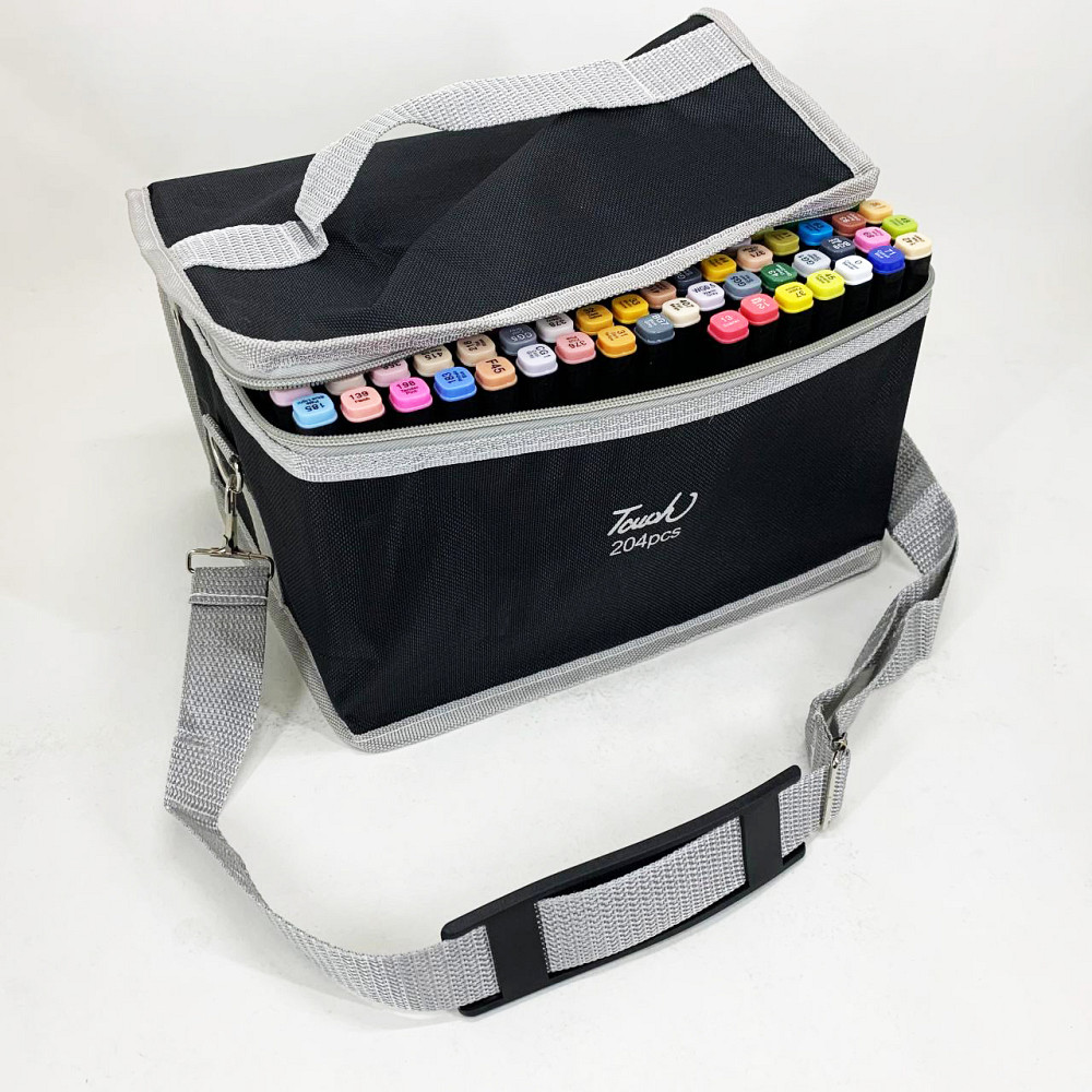 Комплект двухсторонних маркеров, Профессиональные фломастеры маркеры по номерам, Набор скретч маркеров UA-18 Львов - изображение 2