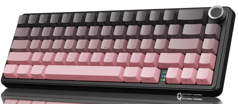 Клавиатура беспроводная Attack Shark X66 Gradient Pink. Харьков - изображение 7
