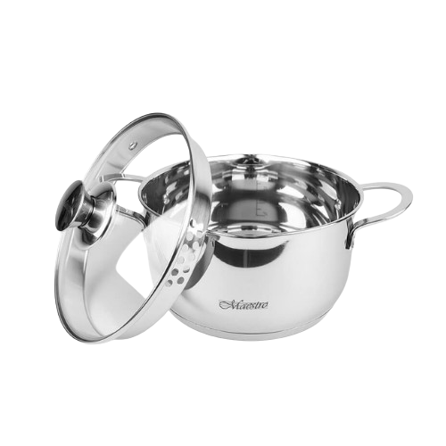 Набір каструль 6 предметів скляна кришка MR-3510-6L Maestro Житомир - фото 4