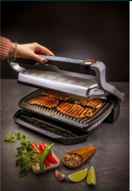 Гриль Tefal GC712D34 OptiGrill Новий! Київ - фото 2