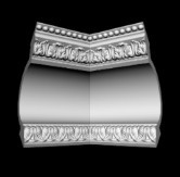 Стельовий плінтус 2 м GP-81 97х175 mm Дніпро - фото 3