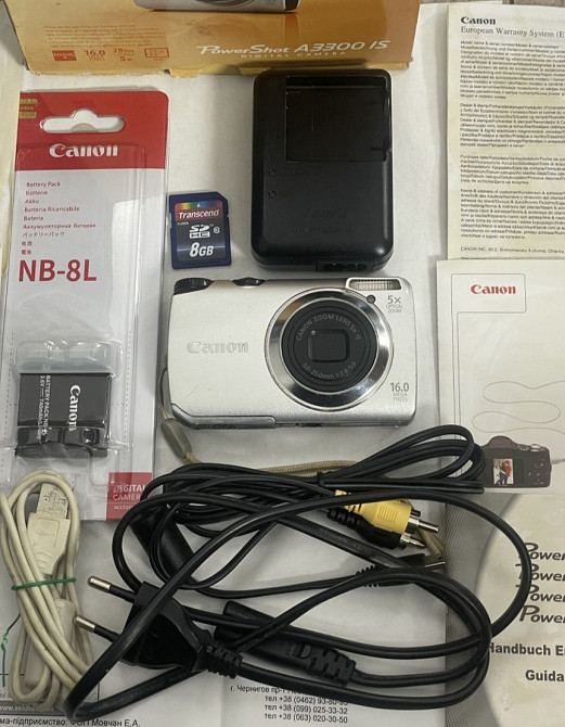 Фотоапарат Canon Power Shot A3300 Київ - фото 8
