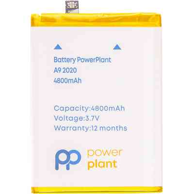 Аккумуляторная батарея PowerPlant OPPO A9 2020 (BLP727) 4800mAh (SM130467) Винница