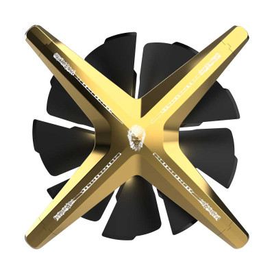 Кулер для корпуса Alseye X12 (Golden WK Push) (AS.04.03.0024) Винница - изображение 1