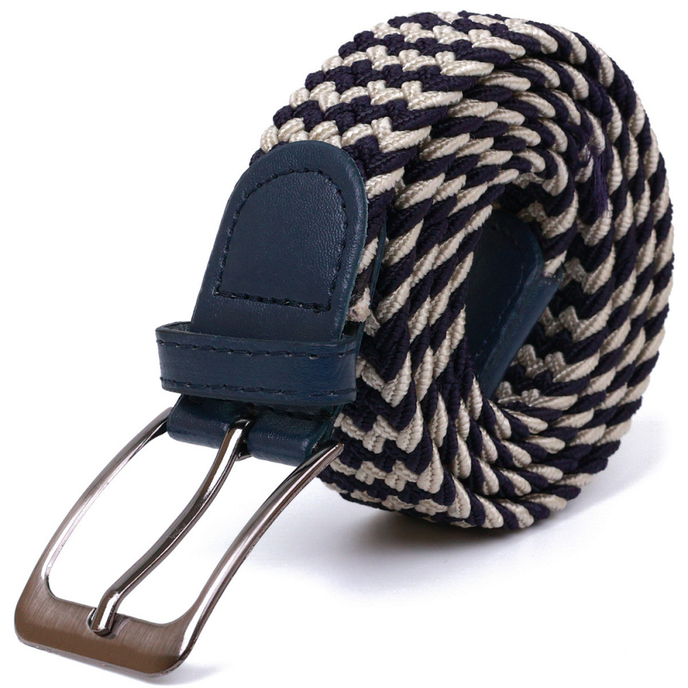 Текстильный ремень Vintage 20812 Синий Киев - изображение 6