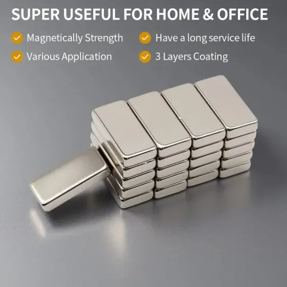 Сильний неодимовий магніт прямокутний 60x30 мм Київ