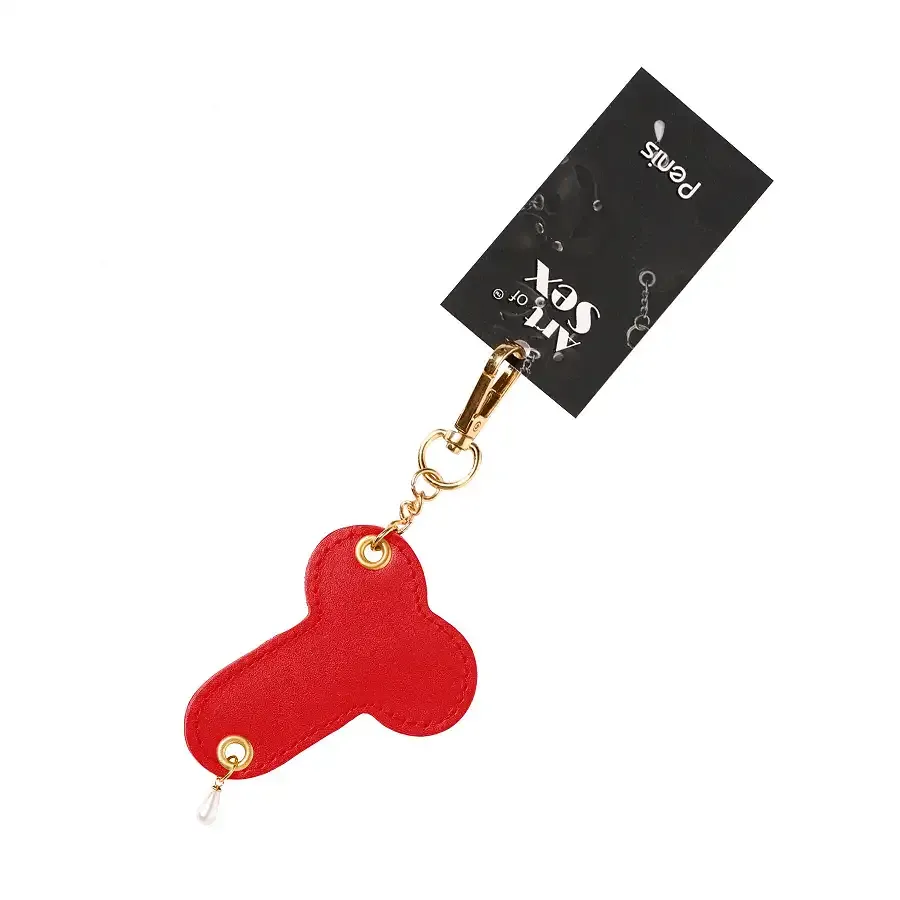 Брелок на карабіні для ключів Art of Fhallus, Червоний Львов - изображение 3