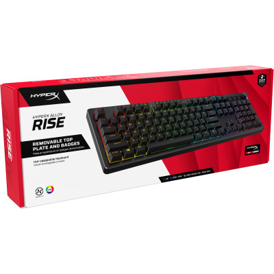 Клавіатура HyperX Alloy Rise PBT HX Red USB UA Black (7G7A3AA) Вінниця - фото 7