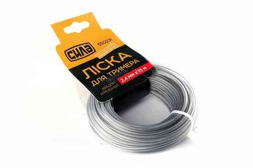 Лiска для тримера 1,6мм квадрат армований 15м СИЛА Київ