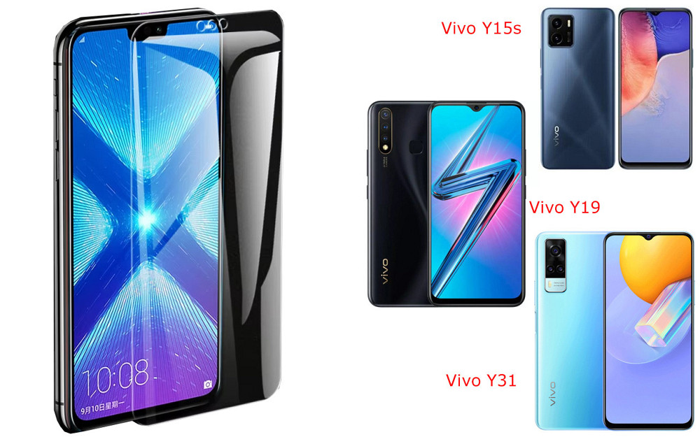 Захисне скло NeoGlass для Vivo Y15s, vivo Y19, VIVO Y31 – надпрозоре та стійке Київ - фото 2