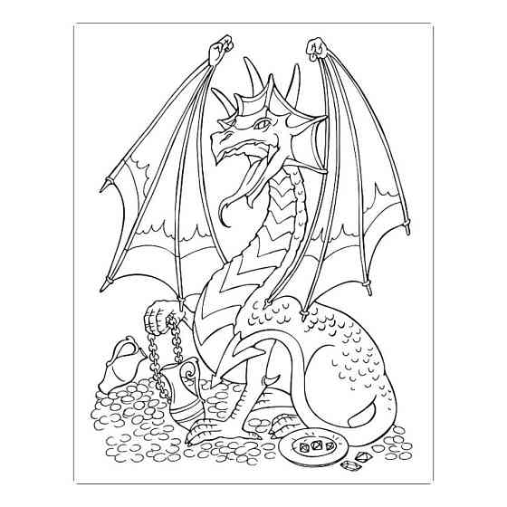 Велика книга розмальовок "Воїни та чудовиська" 1736005, 64 сторінки Вінниця