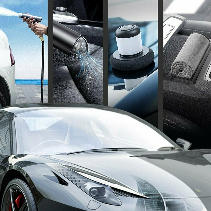 Рушники з мікрофібри для миття автомобіля Baseus Easy Life Car Washing CRXCMJ-B0G (Сірі, 2 шт., 40х40) Миколаїв - фото 10