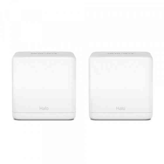 Домашня Mesh Wi-Fi система Mercusys (2шт. компл.) AC1300 Whole-Home Mesh Wi-Fi/2x1000Mbps LAN Ports (Halo Киев