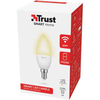Умная лампочка Trust E14 470 Lumen, 1800-6500k, white (71284_TRUST) Винница