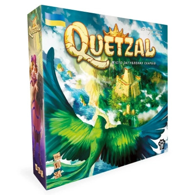 Настільна гра WoodCat Кетцаль (Quetzal) (укр.) (QTL001) Вінниця - фото 1