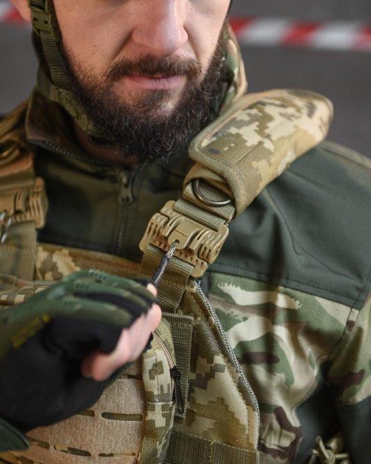 Плитоноска Nixon 4 точки скидання пікселів ВТ6044 Одеса - фото 4