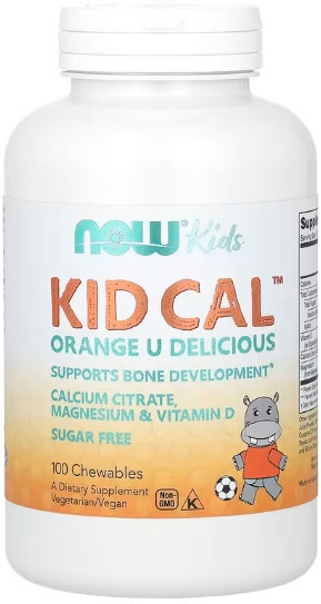 Кальцій для дітей NOW Kid-Cal Chewable Calcium - 100 loz Київ - фото 1