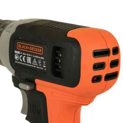 Шуруповерт Black&amp;Decker 18 В Li-Ion, 1.5Ah, 600 об/хв, 1,2 кг (BCD001C1) Вінниця