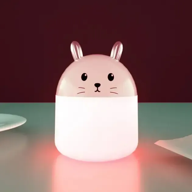 Мини-увлажнитель воздуха Air Purifier ночник 2 в 1 котик Коломыя - изображение 2