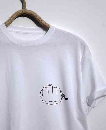 Футболка премиум с принтом F*CK Черновцы