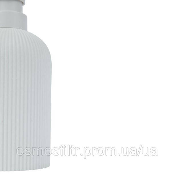 Дозатор для рідкого мила Axentia Samos полігума білий Ø 7,7 см Н 330 мл (135858) Київ - фото 3