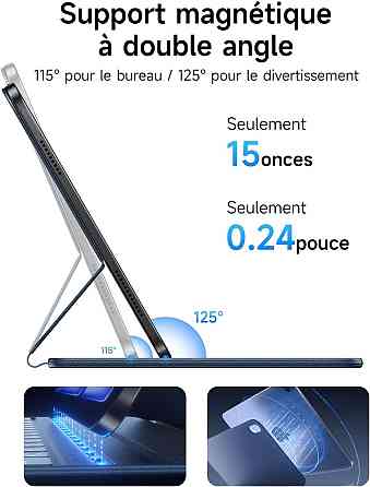 HOU клавиатура для iPad 10/11 поколения (2025) 11