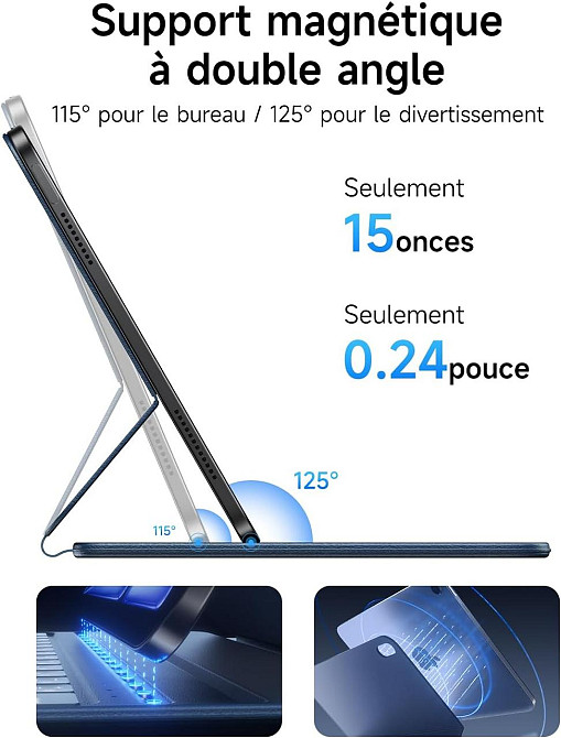 HOU клавиатура для iPad 10/11 поколения (2025) 11