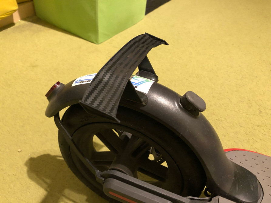 Спойлер міні на авто Білий Київ - фото 6