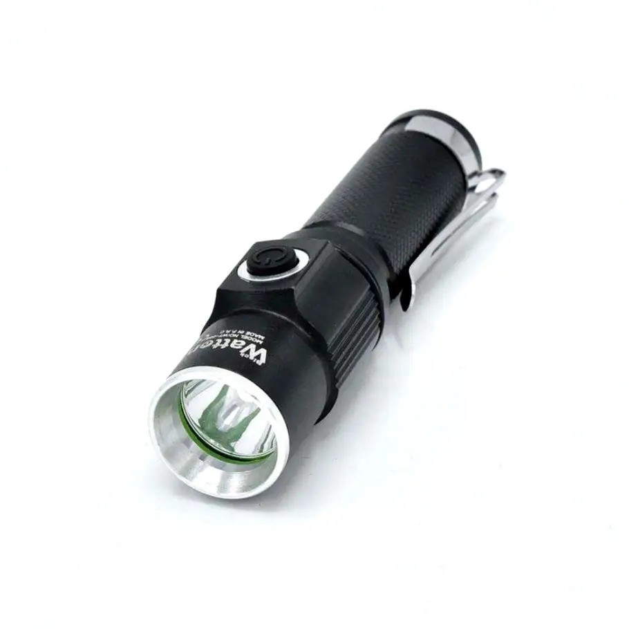 Аккумуляторный ударопрочный фонарик в металлическом корпусе Watton WT-089 светодиодный фонарь Каменец-Подольский - изображение 13