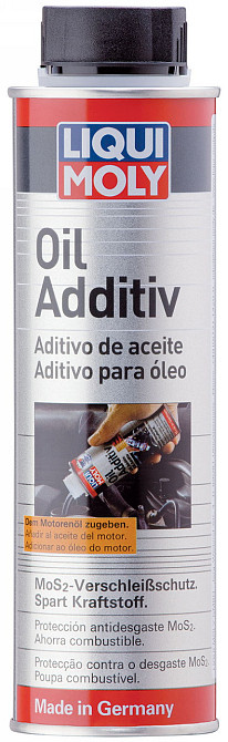 LIQUI MOLY 2500 MoS2 Oil Additiv — Антифрикційна присадка до моторної оливи з дисульфідом молібдену | Максимальний захист двигуна Ковель - фото 1