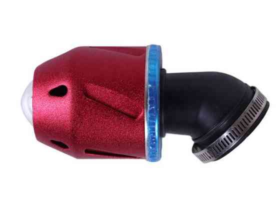 Фільтр нульовий "Пуля" червоний Ø35 мм 45° Мукачево