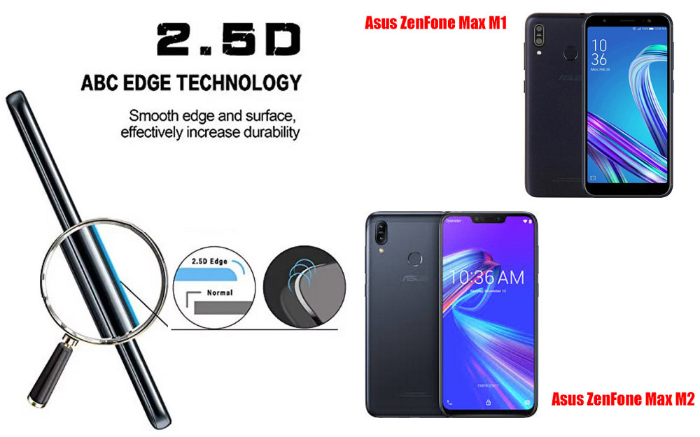 Защитное стекло ArmorGlass для Asus ZenFone Max M1, Max M2 – устойчивое к царапинам и ударам Киев - изображение 2
